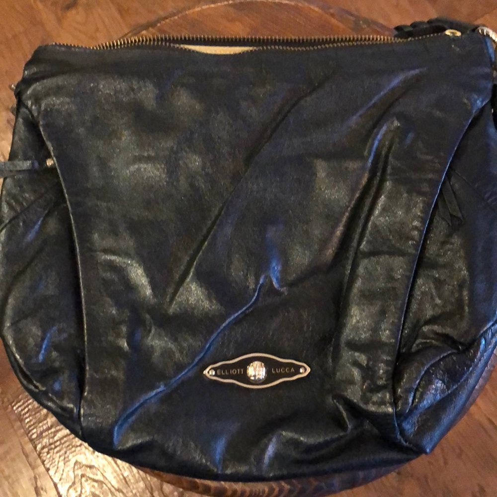 Authentic Elliott Lucca Leather Bag